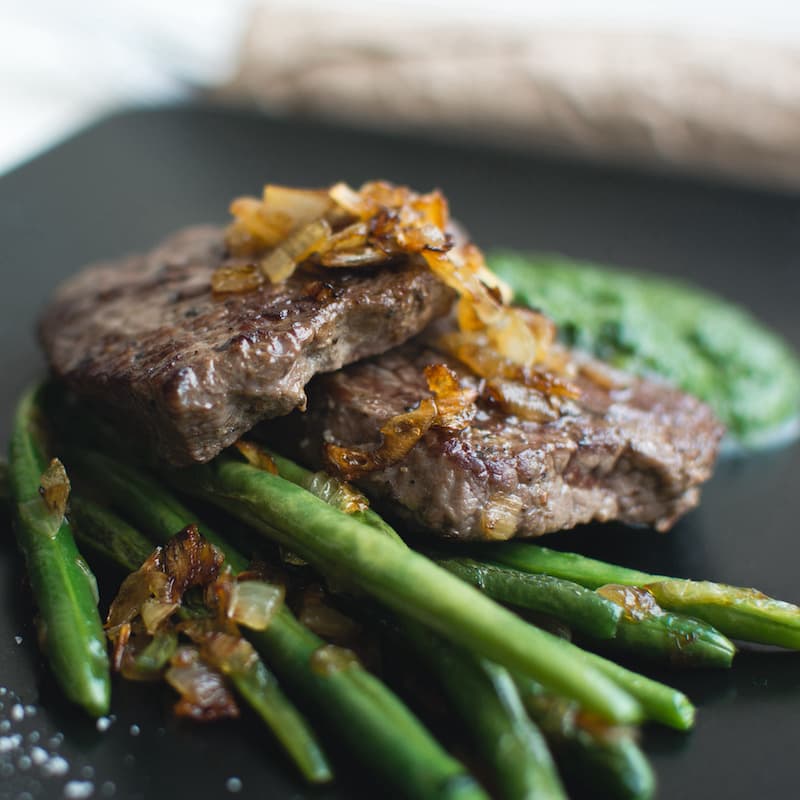 Photography of a beautifully presented meal