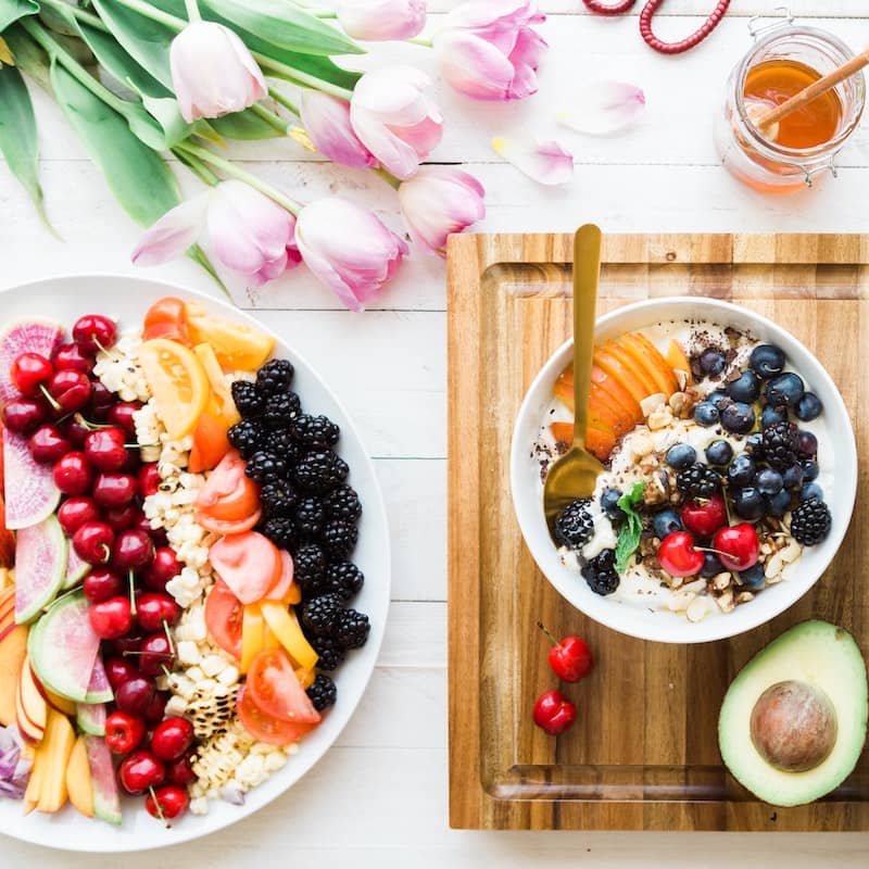 Photography of a beautifully presented meal